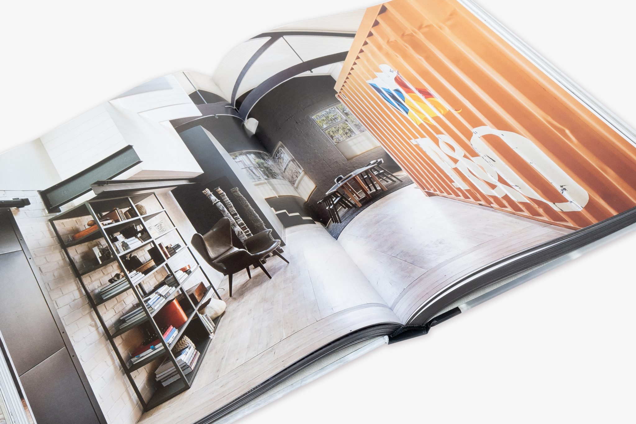 Interior spread from Hare + Klein Interior book