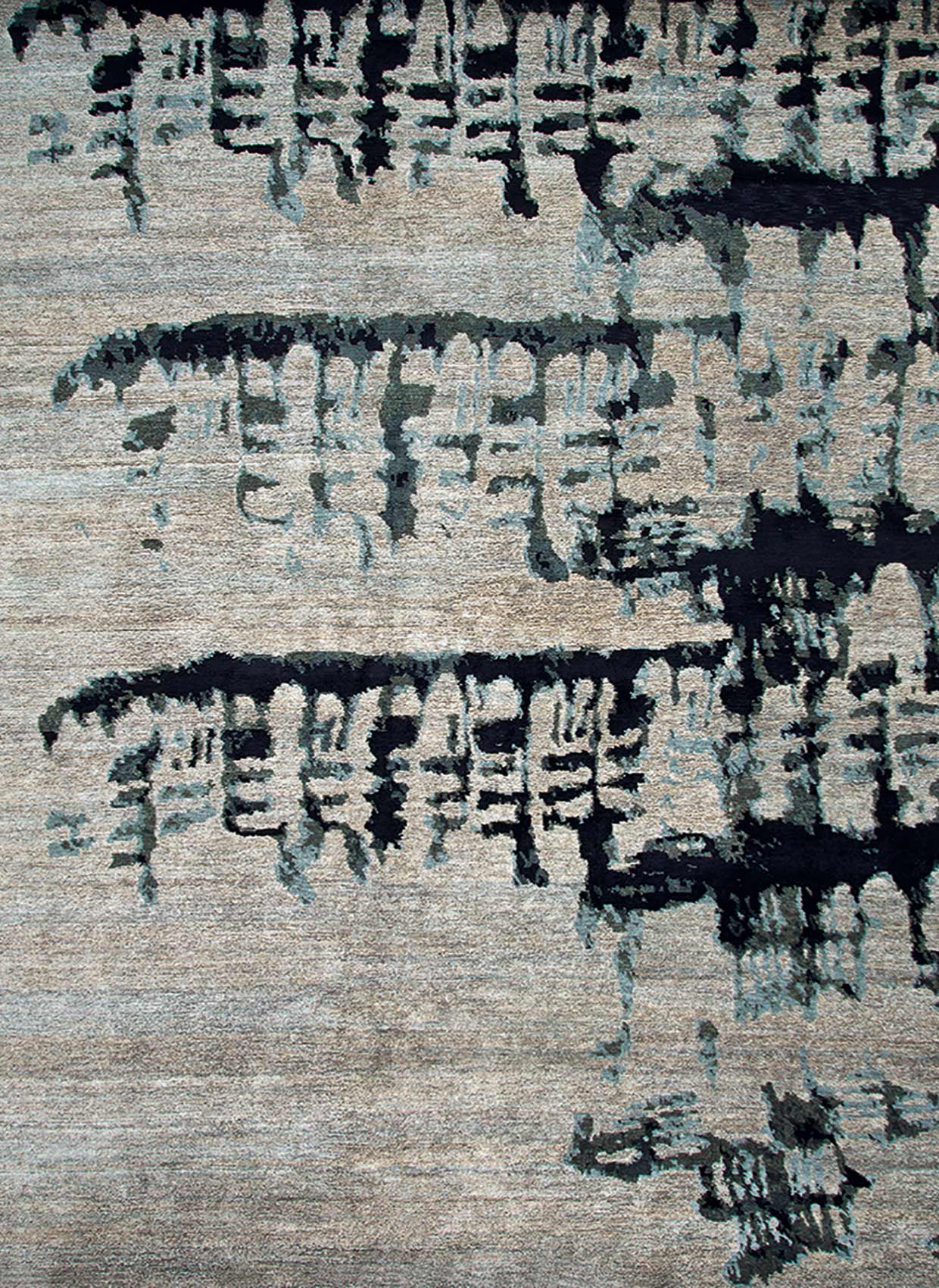 H+K x Designer Rugs Etched rug pattern detail