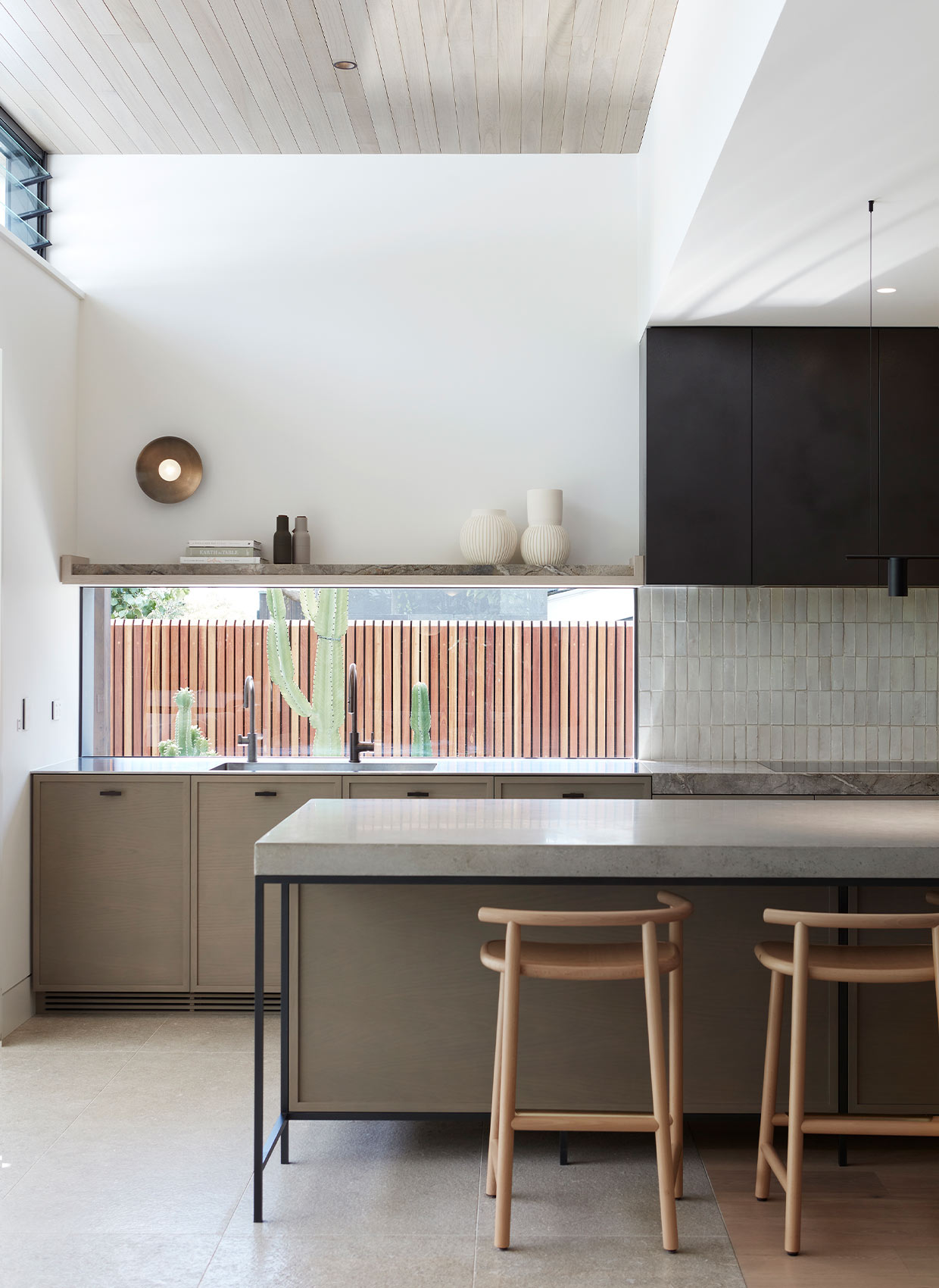 Taylors Bay living room with layered textures and comfort by Hare + Klein