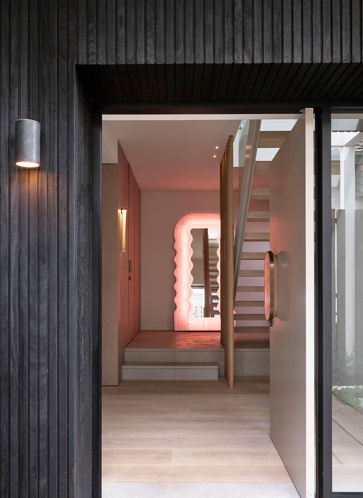 The Edge House contemporary home interior design by Hare + Klein