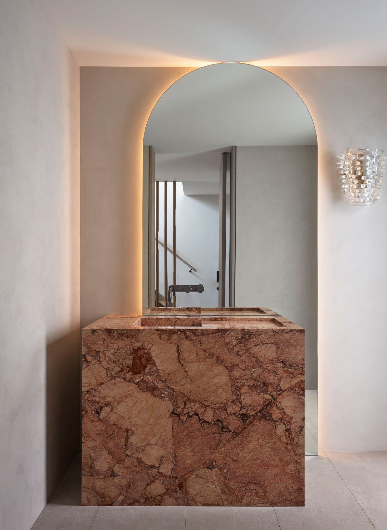 The Edge House contemporary home interior design by Hare + Klein