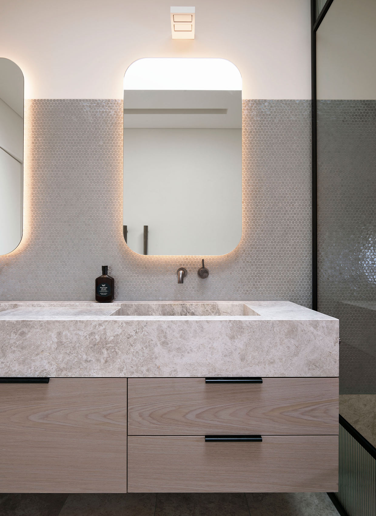 The Edge House contemporary home interior design by Hare + Klein