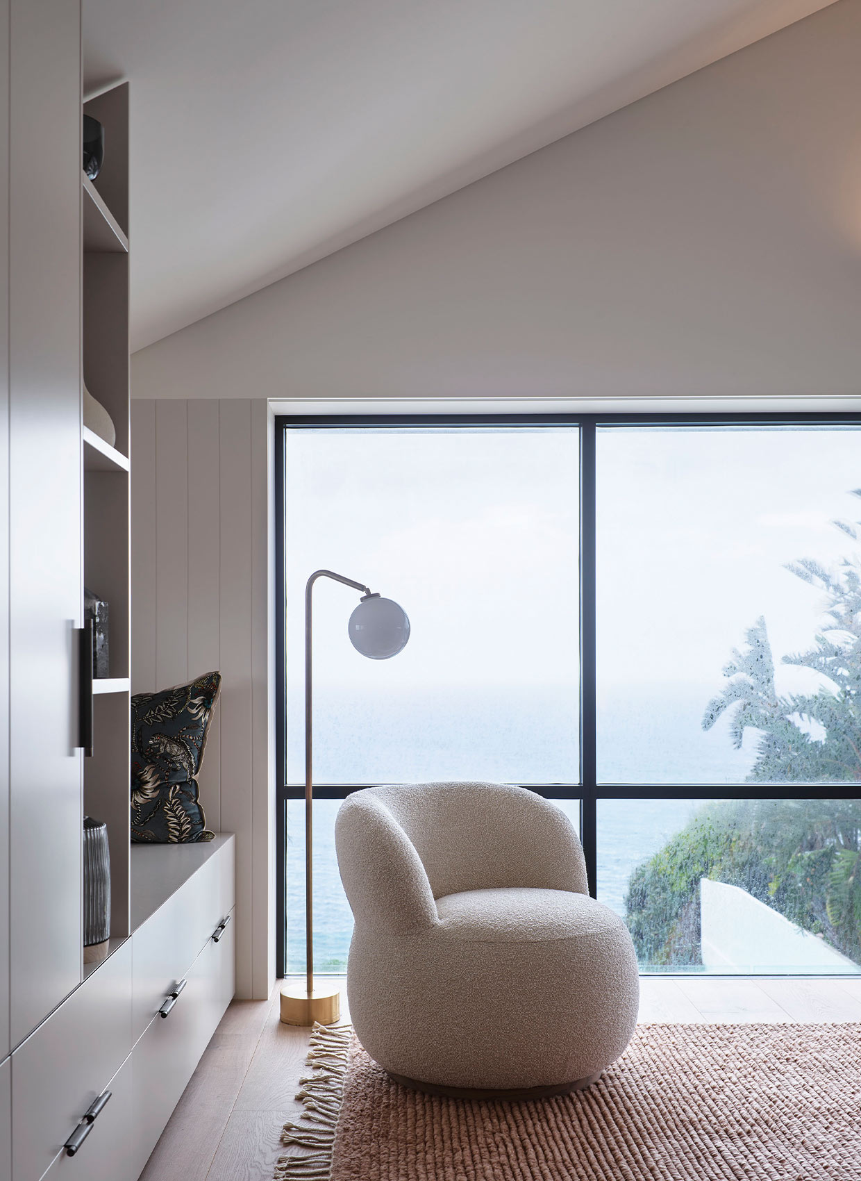 The Edge House contemporary home interior design by Hare + Klein