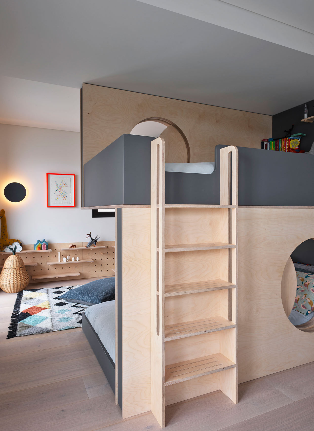 The Edge House contemporary home interior design by Hare + Klein