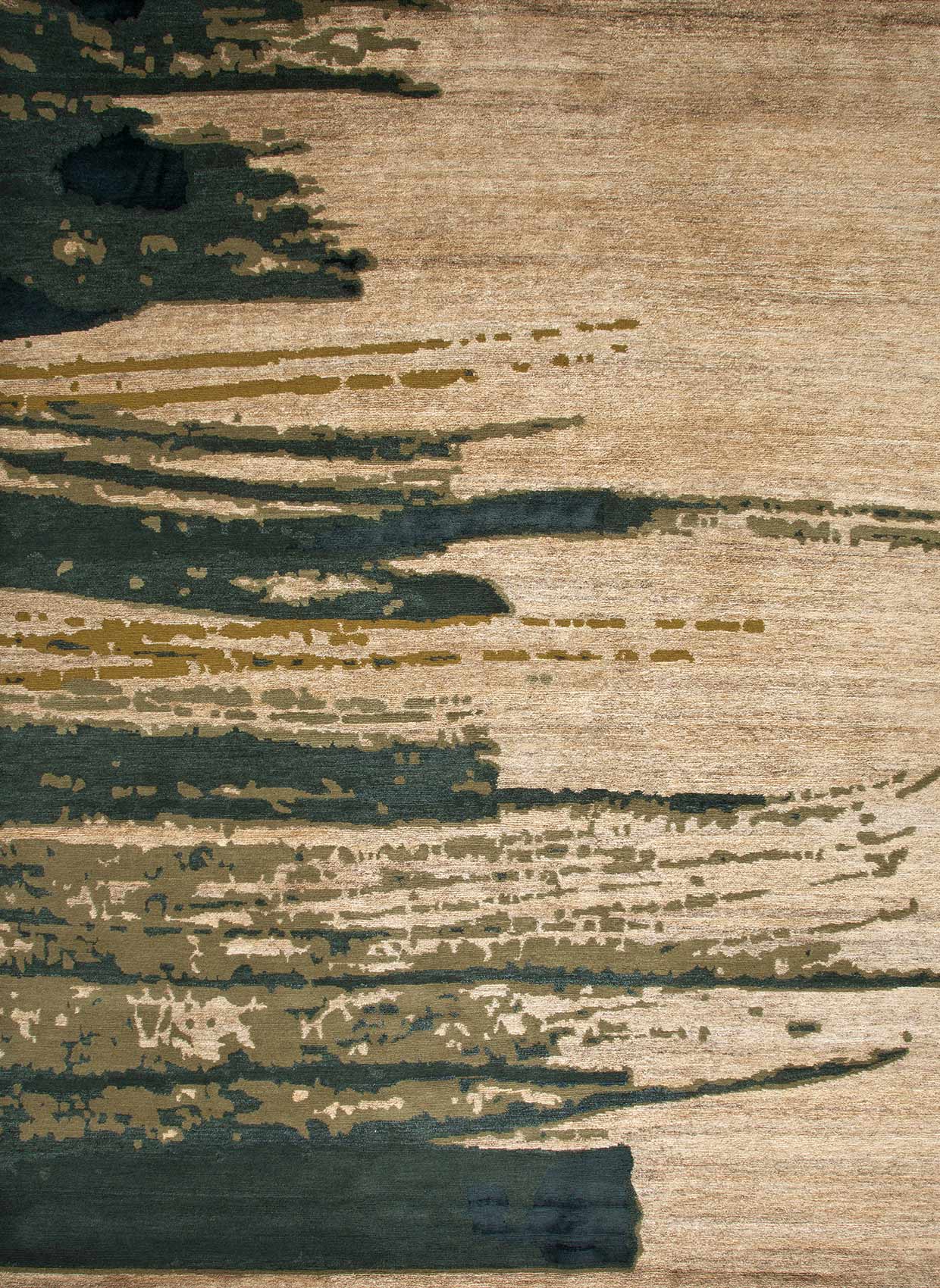 H+K x Designer Rugs Swept rug pattern detail