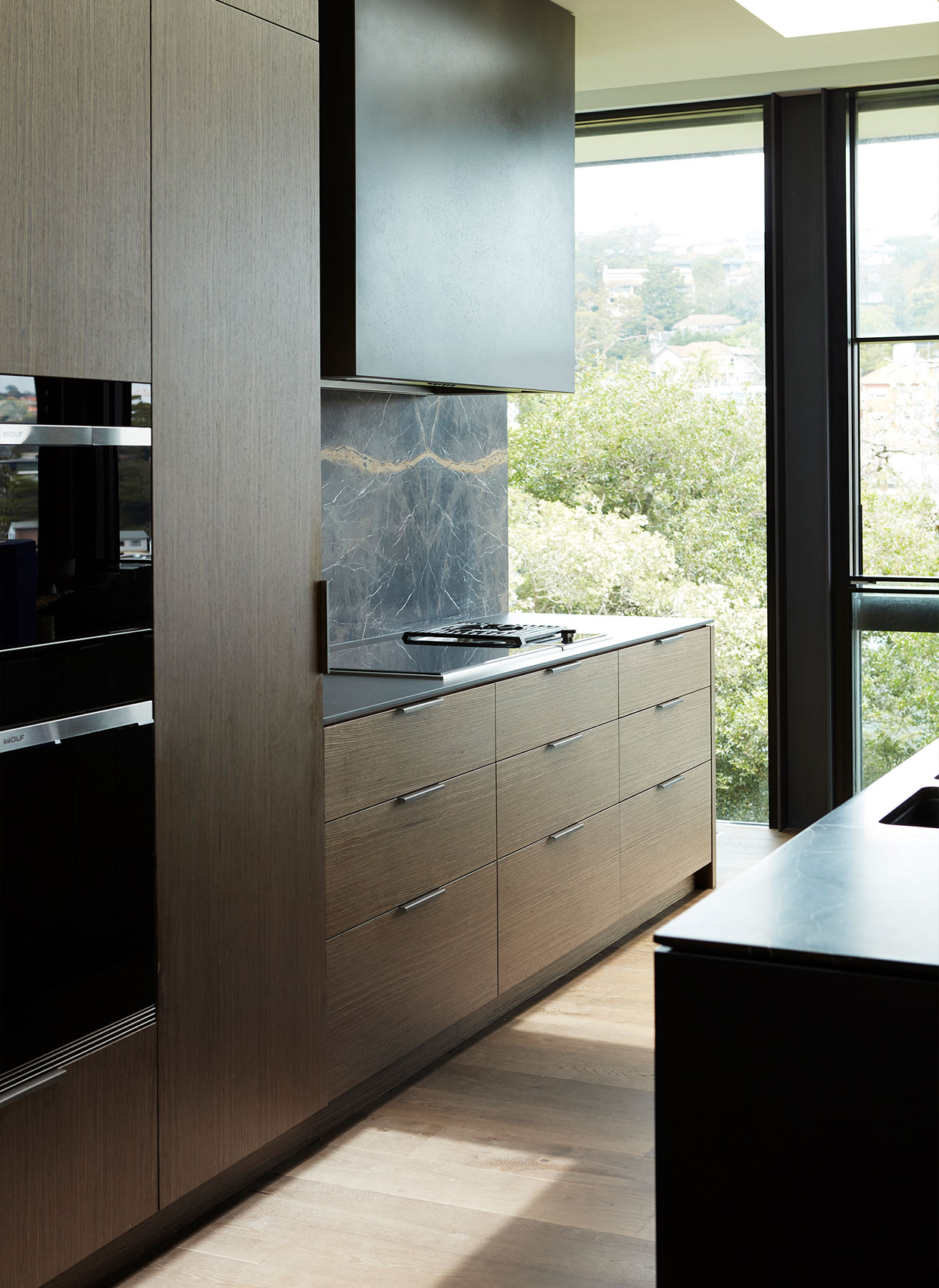 The Bay bespoke kitchen interior design by Hare + Klein