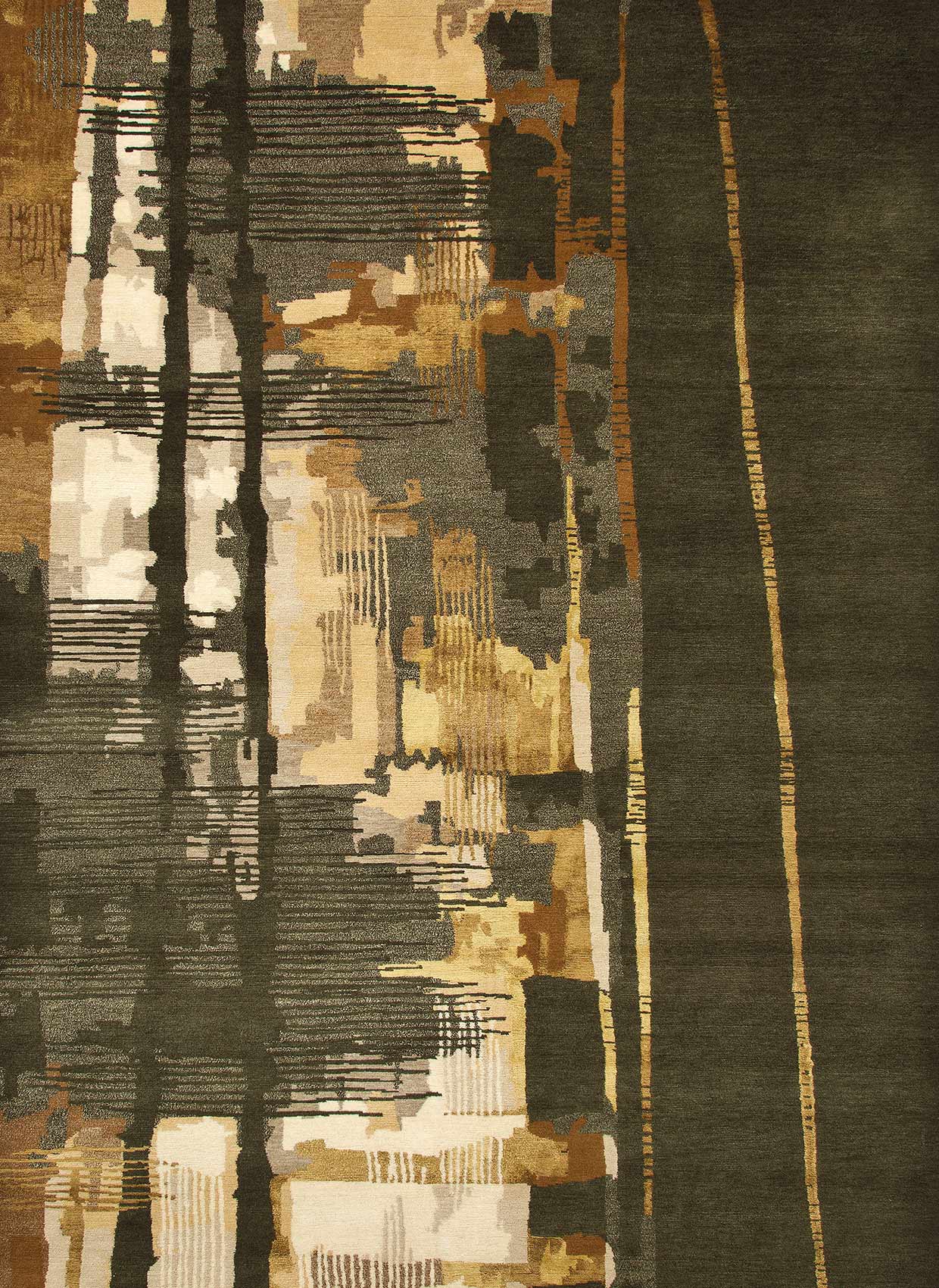 H+K x Designer Rugs Unearthed rug pattern detail