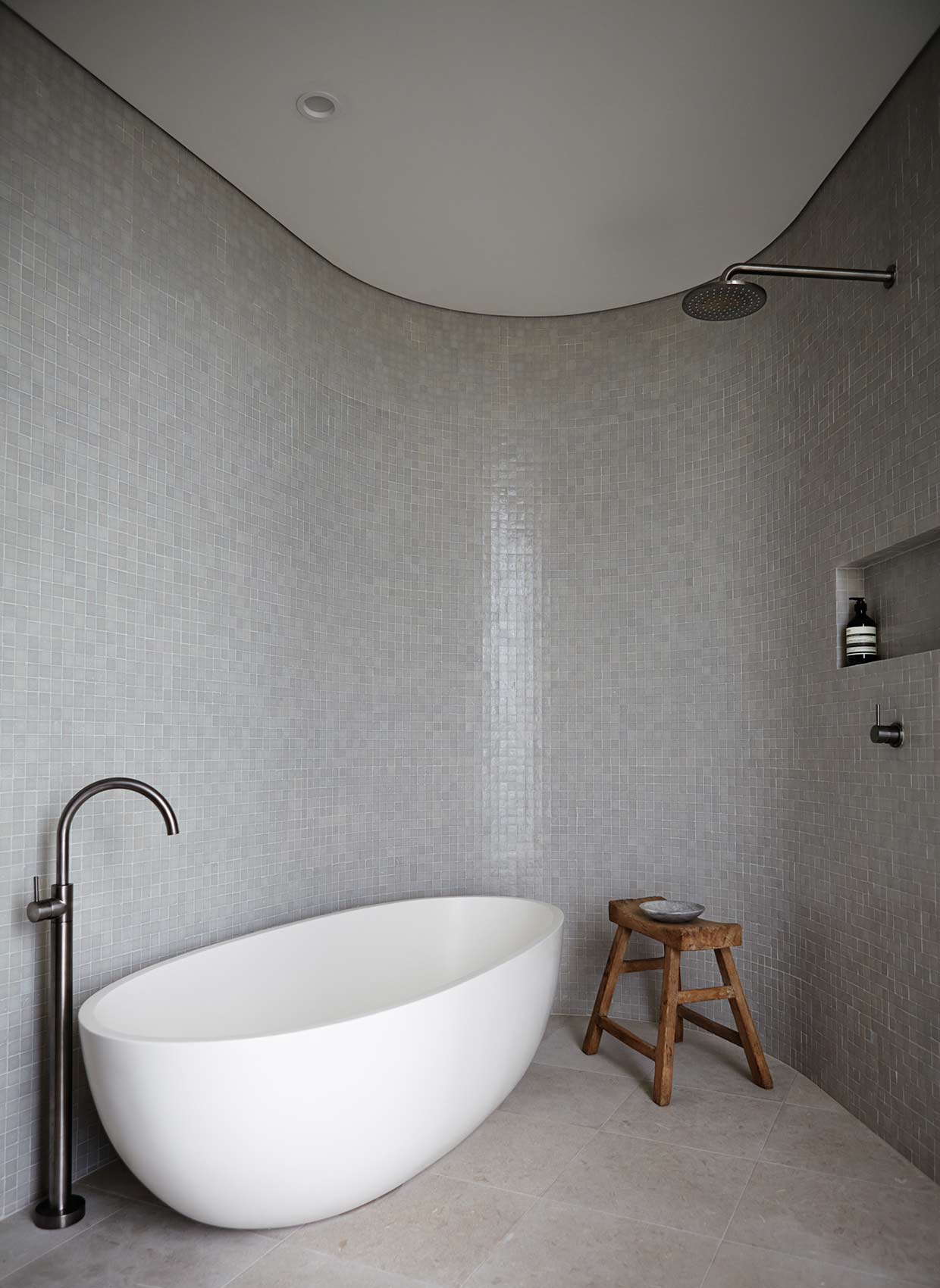 Cliff Top House coastal home interior design by Hare + Klein