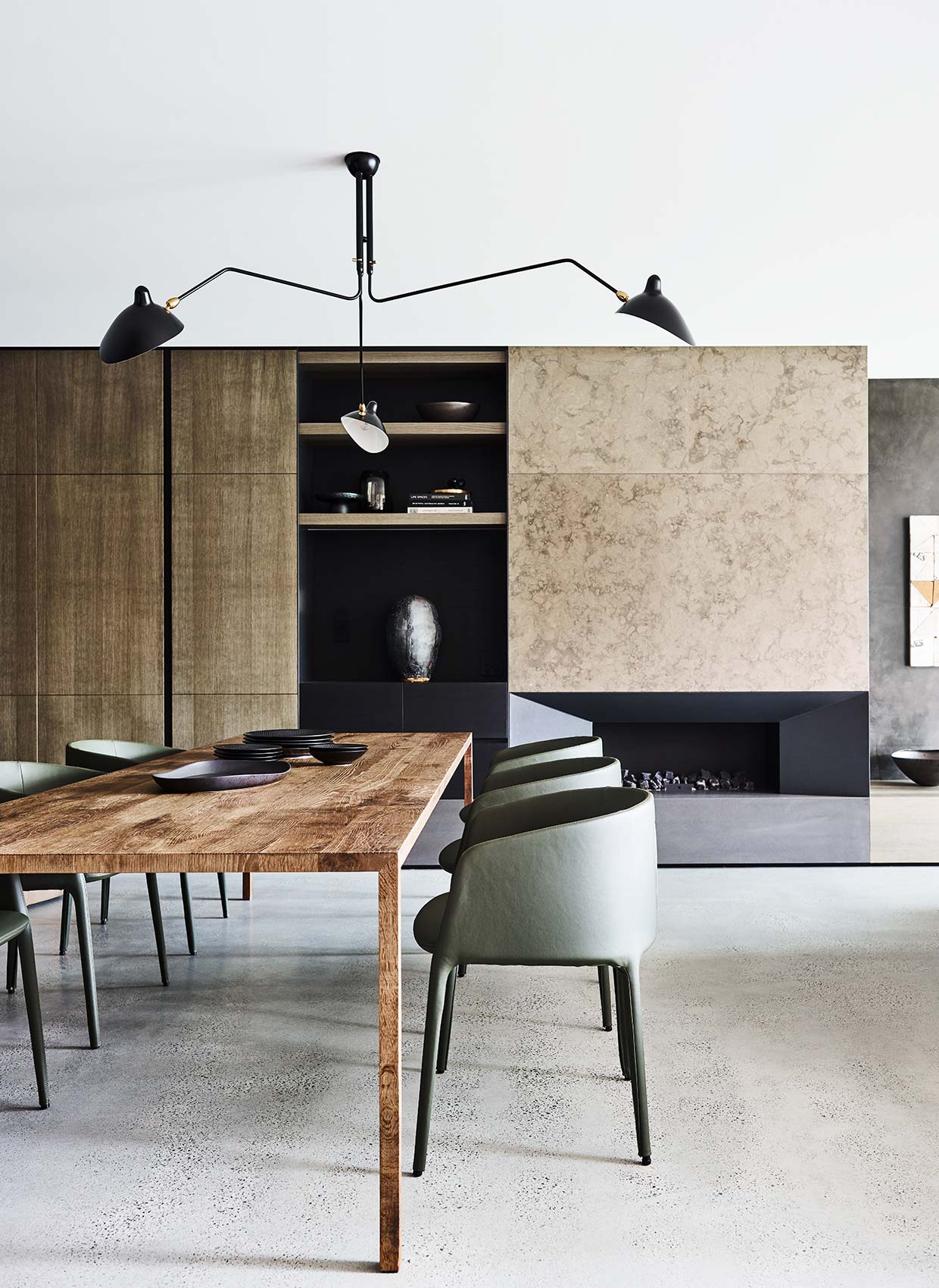 City Fringe brutalist home interior design by Hare + Klein Sydney