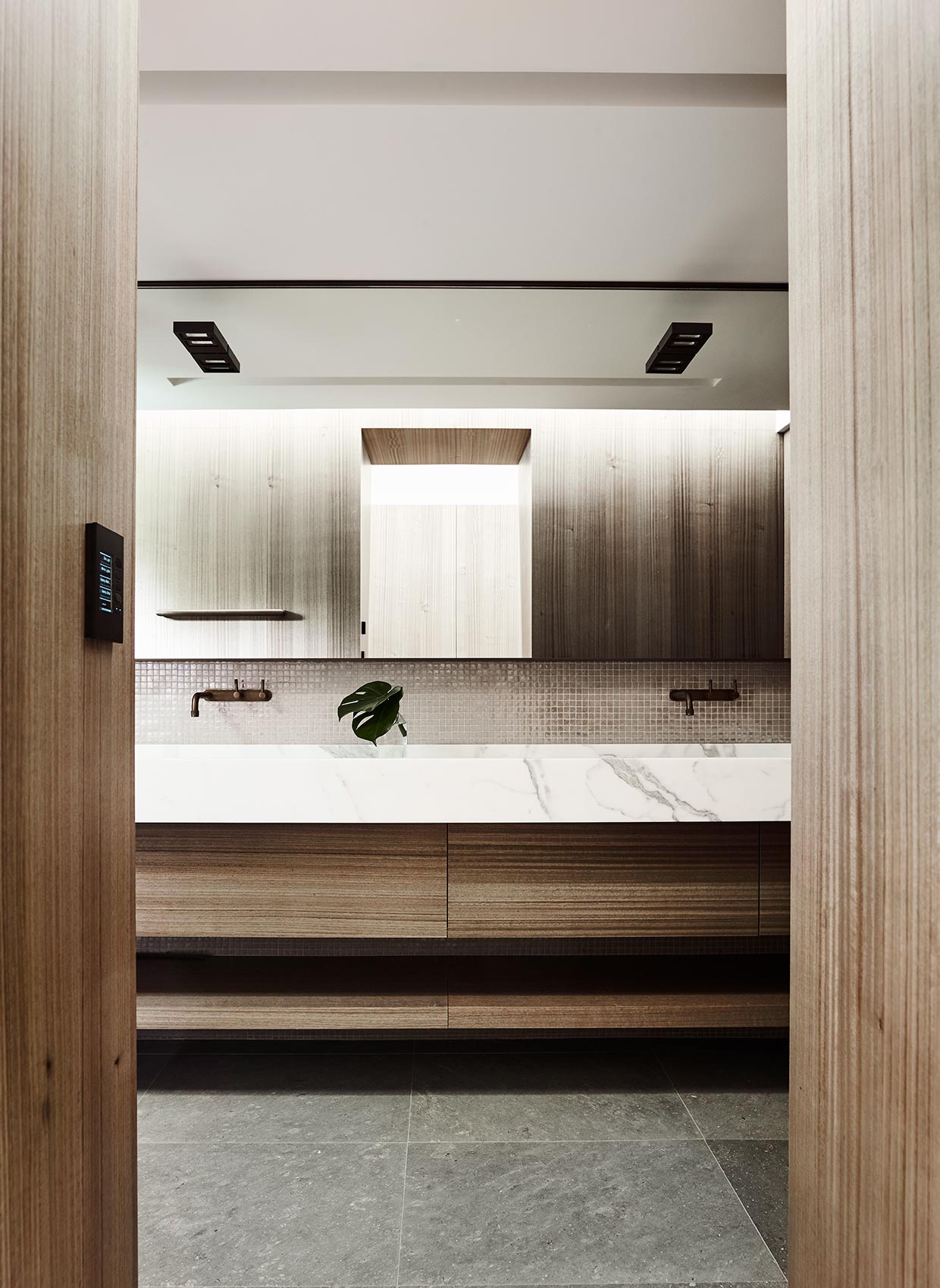 City Fringe brutalist home interior design by Hare + Klein Sydney