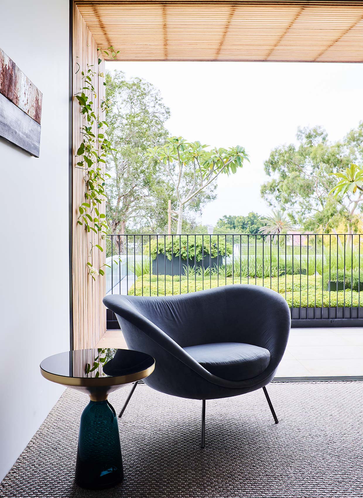 City Fringe brutalist home interior design by Hare + Klein Sydney