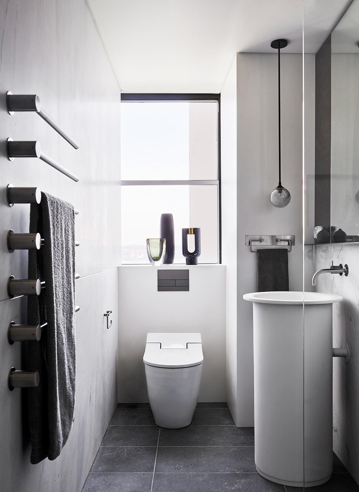 Cloud Apartment luxury harbour view interior design by Hare + Klein Sydney