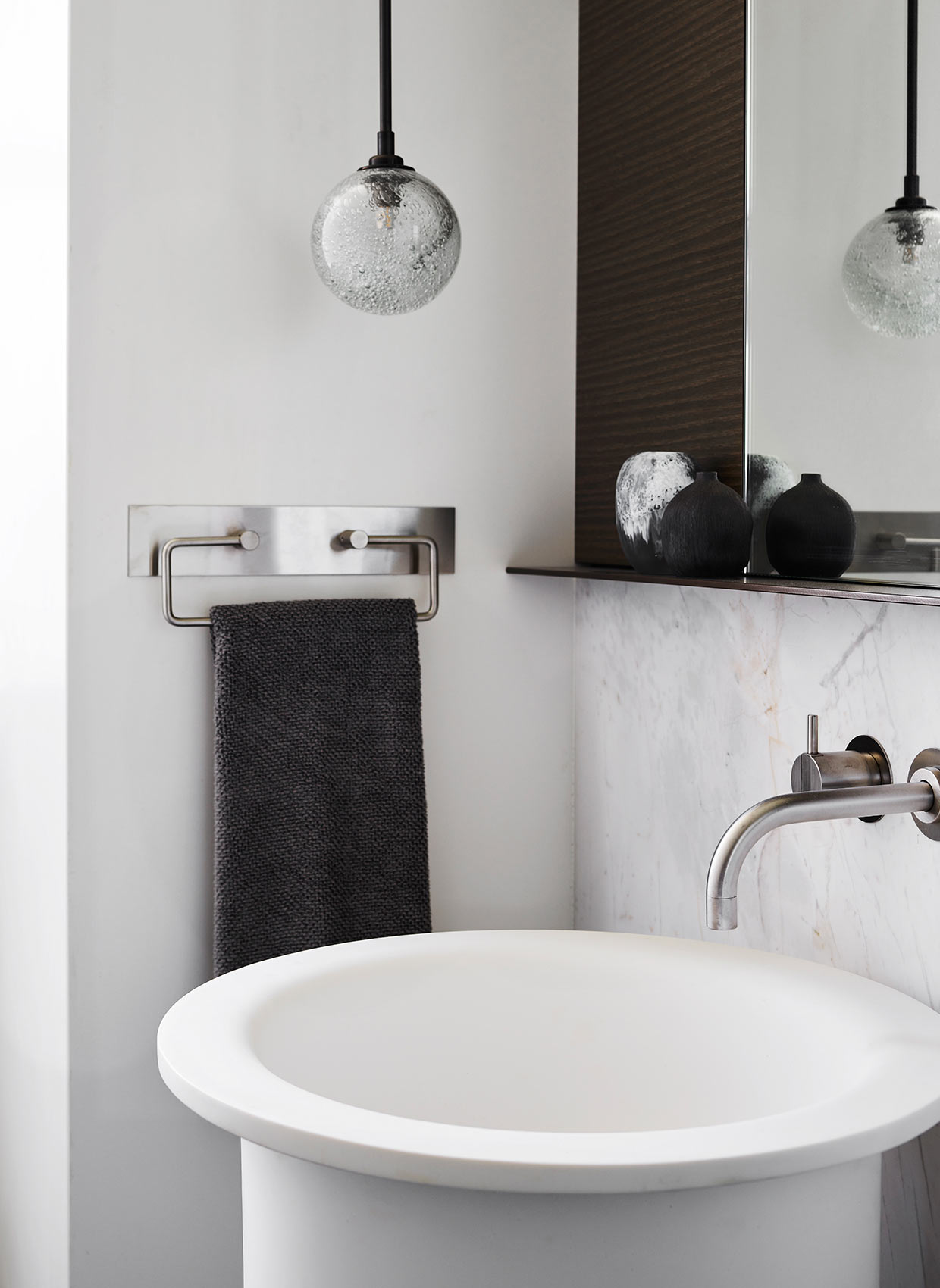 Cloud Apartment luxury harbour view interior design by Hare + Klein Sydney