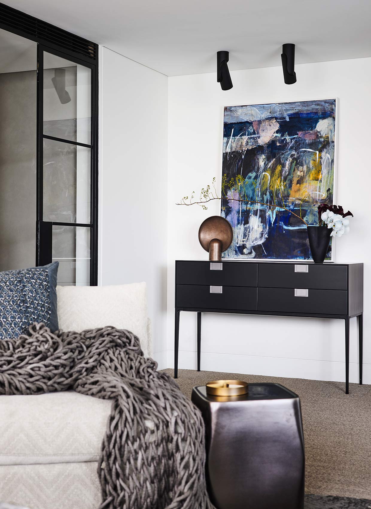 Cloud Apartment luxury harbour view interior design by Hare + Klein Sydney