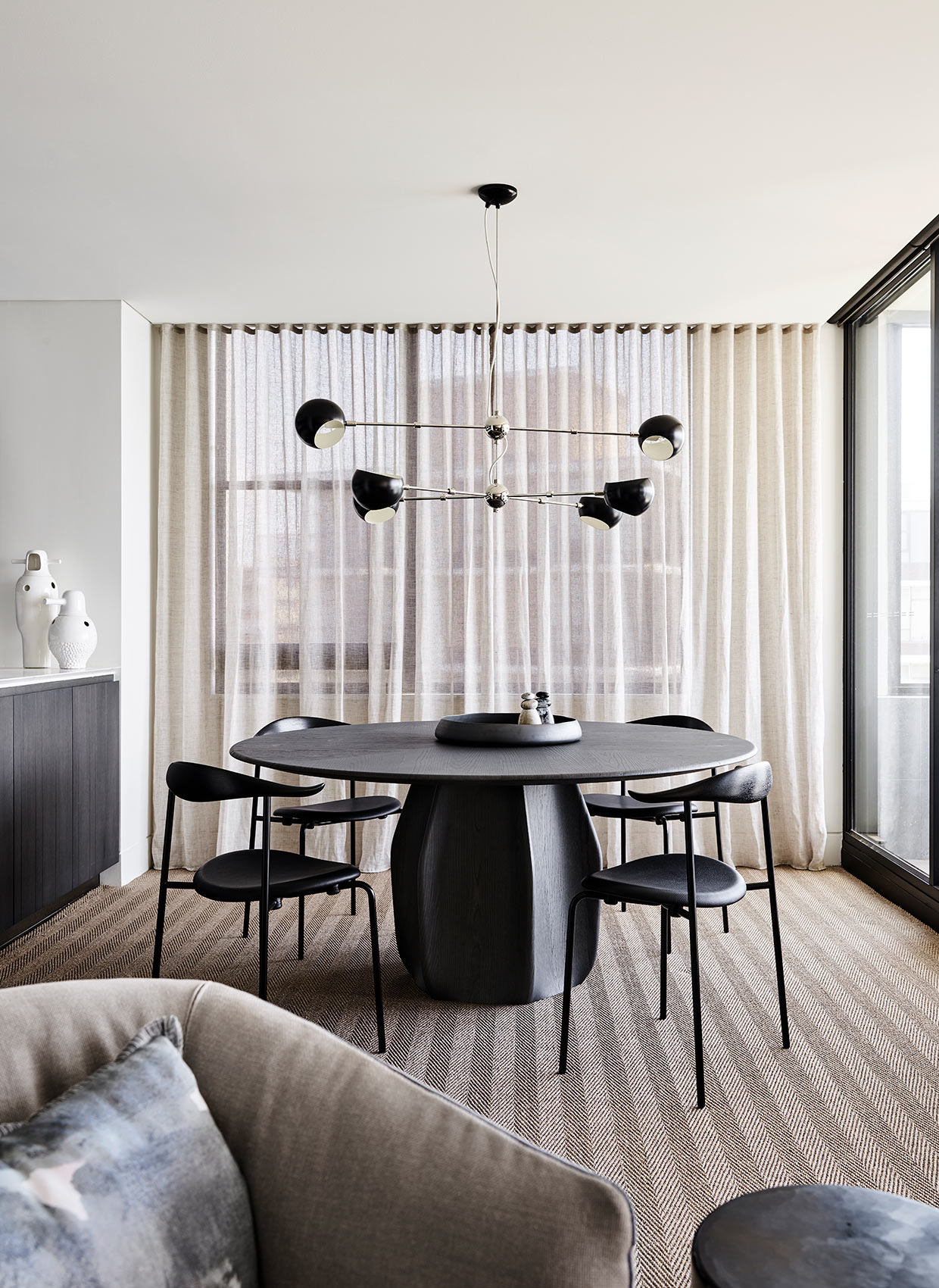 Cloud Apartment luxury harbour view interior design by Hare + Klein Sydney