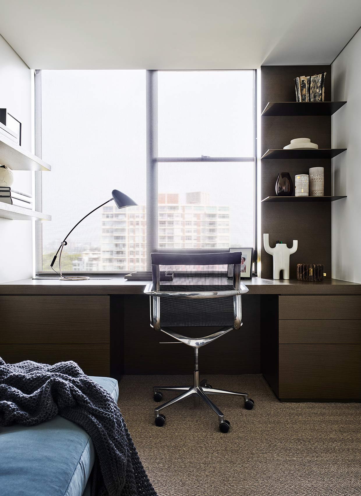 Cloud Apartment luxury harbour view interior design by Hare + Klein Sydney
