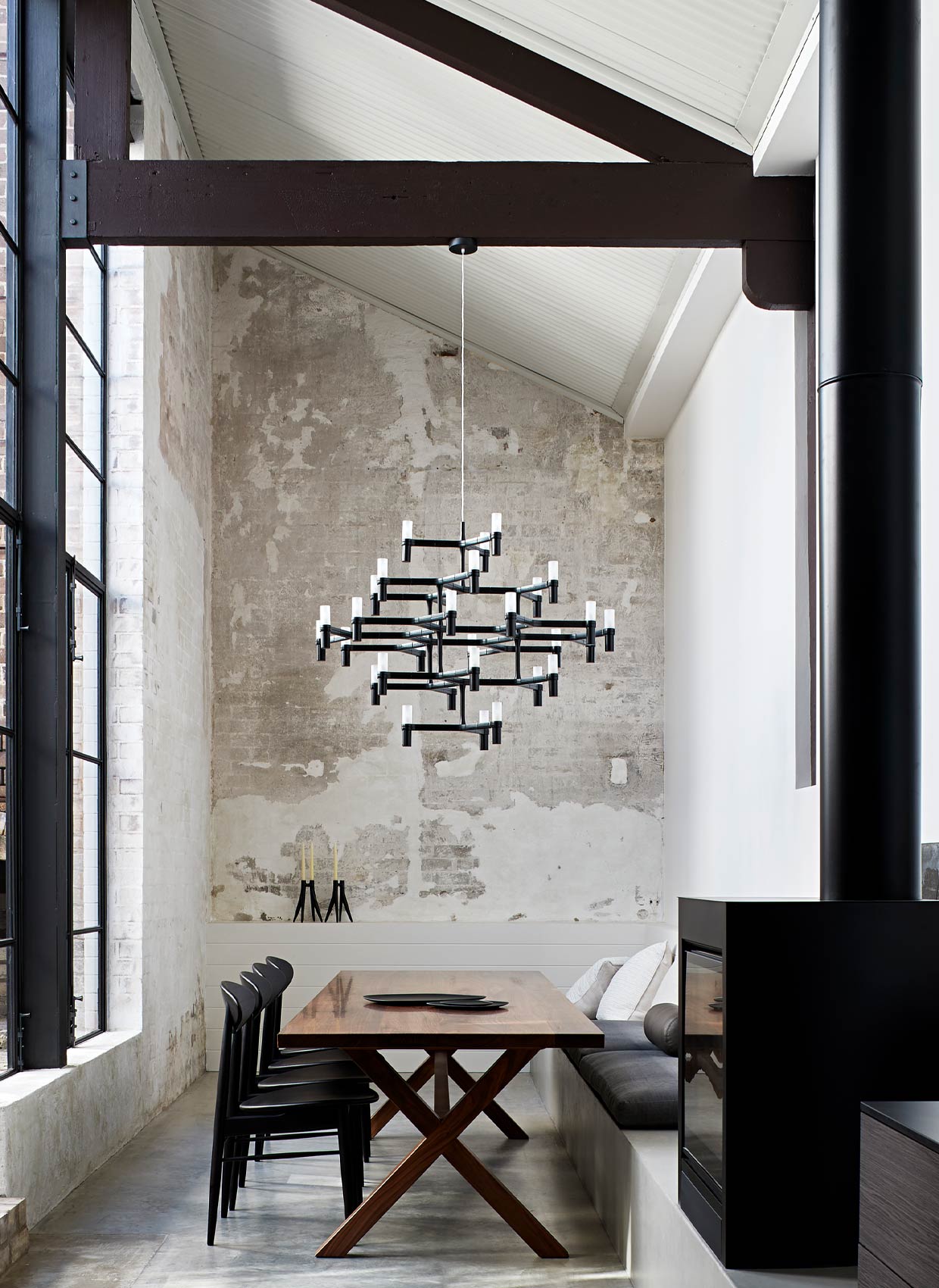 The Old Furniture Factory warehouse conversion interior by Hare + Klein Sydney