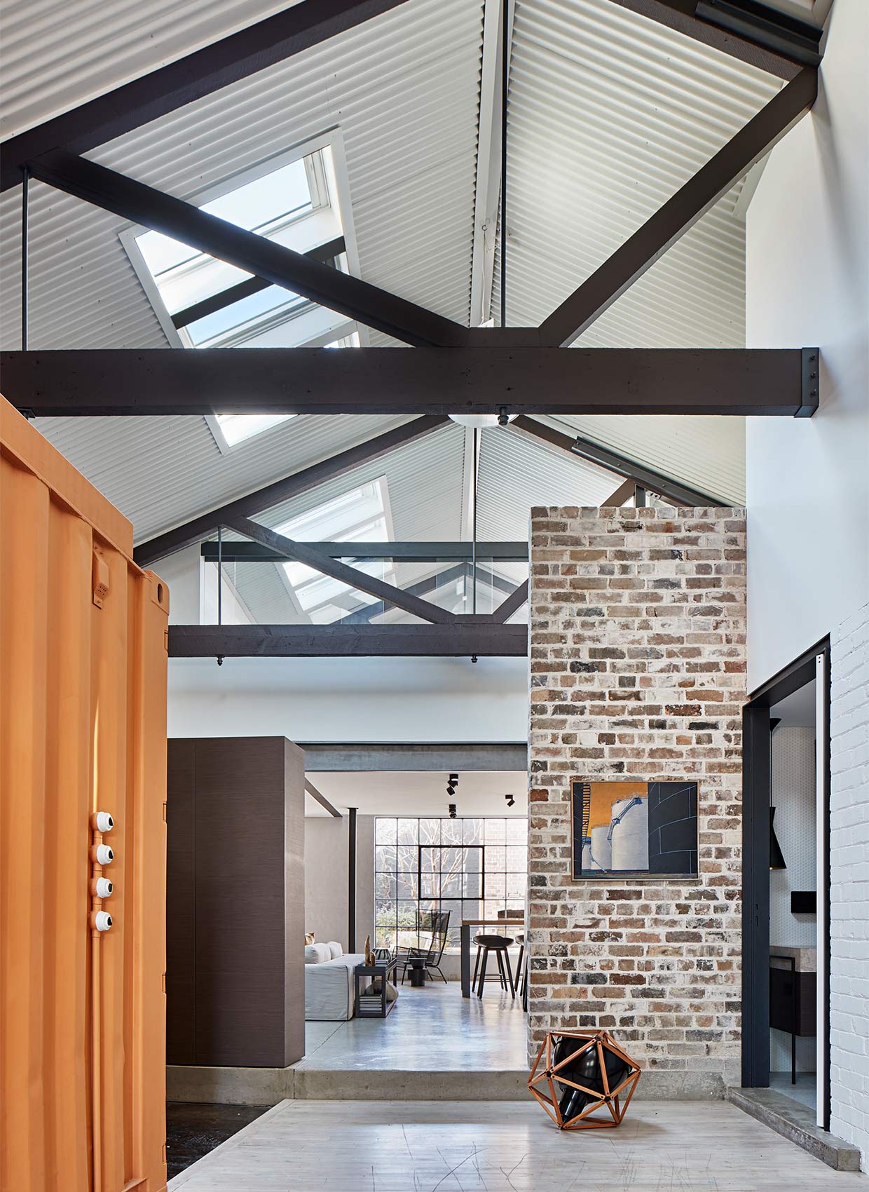The Old Furniture Factory warehouse conversion interior by Hare + Klein Sydney