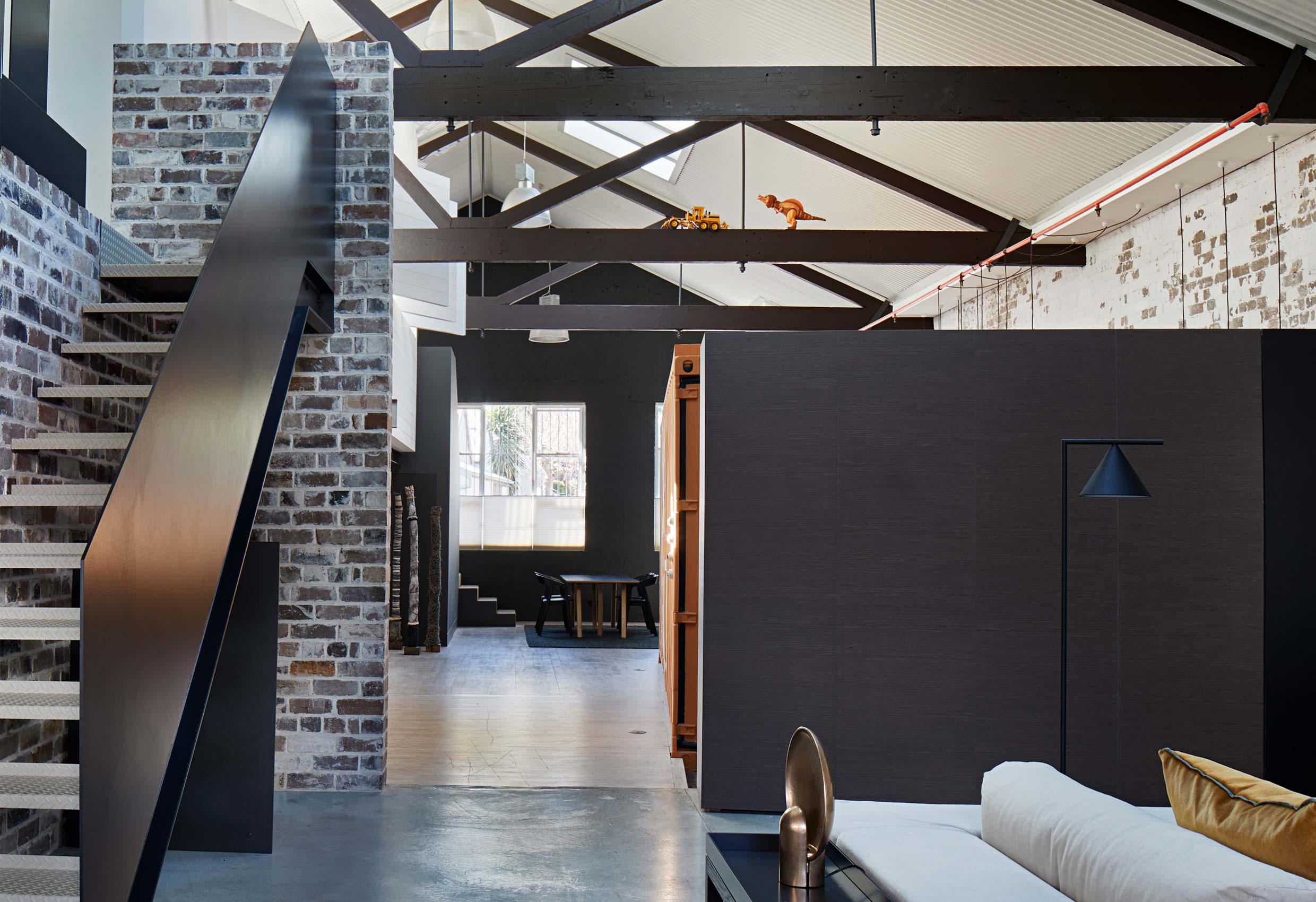 The Old Furniture Factory warehouse conversion interior by Hare + Klein Sydney