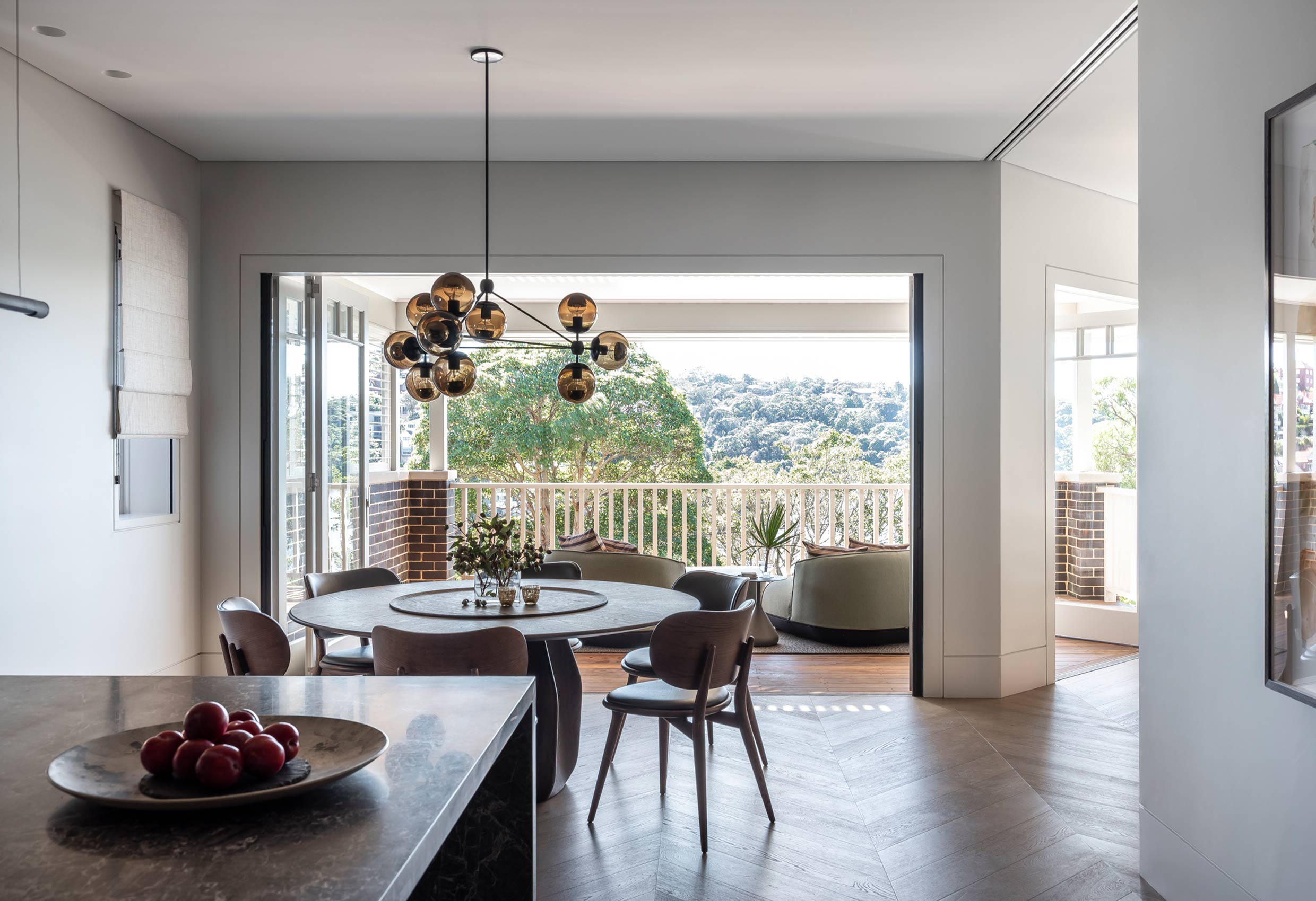 Harbourside Residence heritage home Cremorne Point interior by Hare + Klein