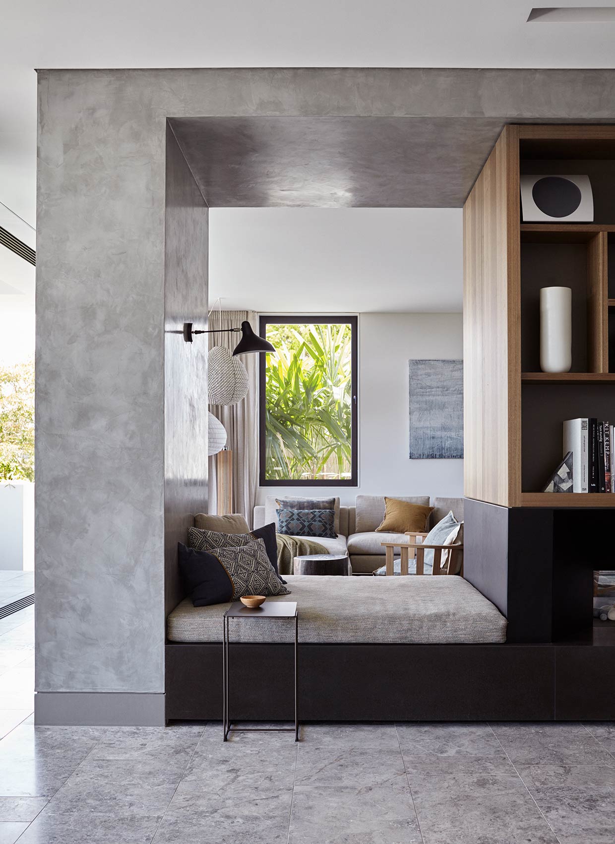 Hilltop Harbour family home interior design Sydney by Hare + Klein