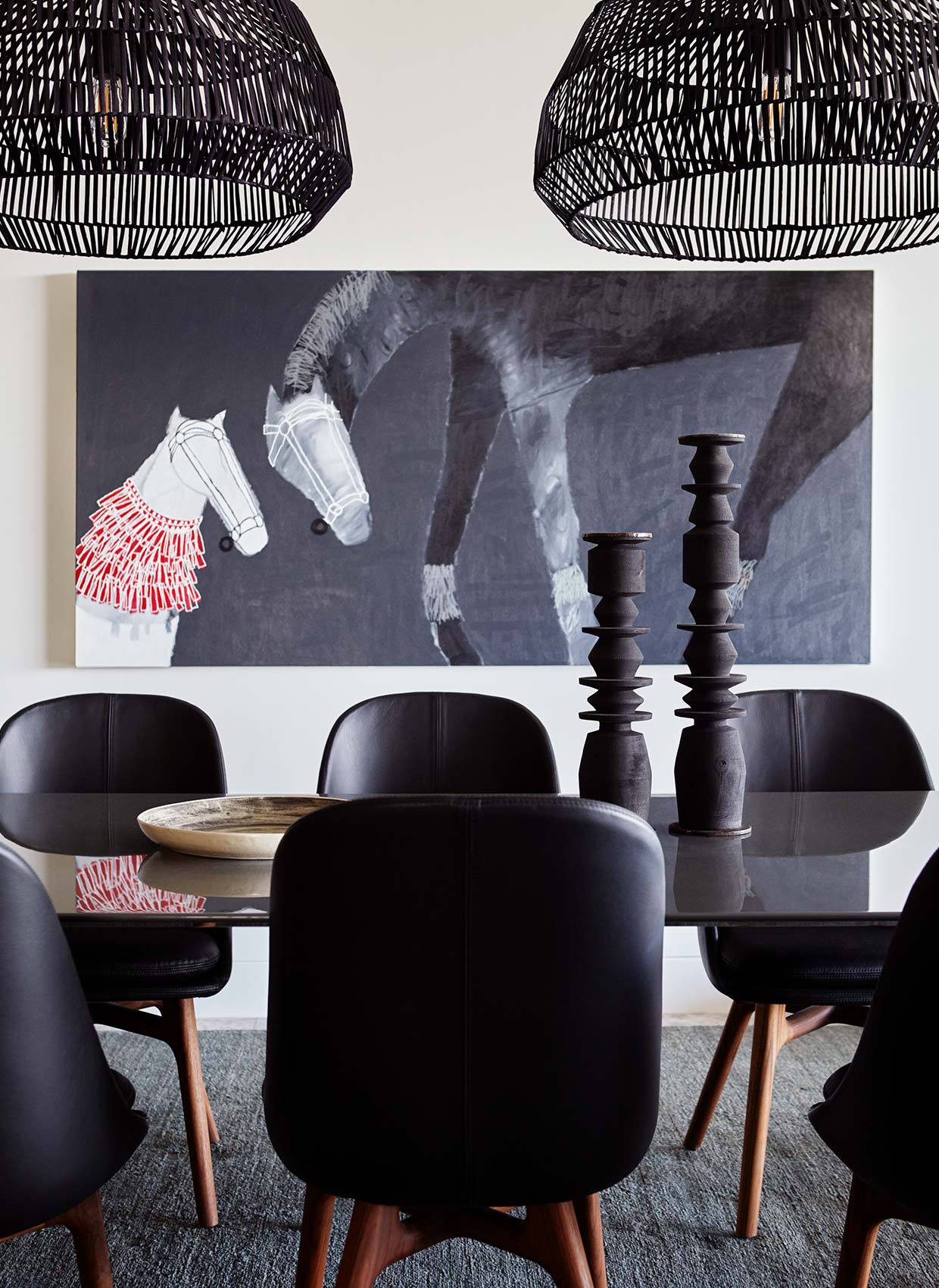 Hilltop Harbour family home interior design Sydney by Hare + Klein