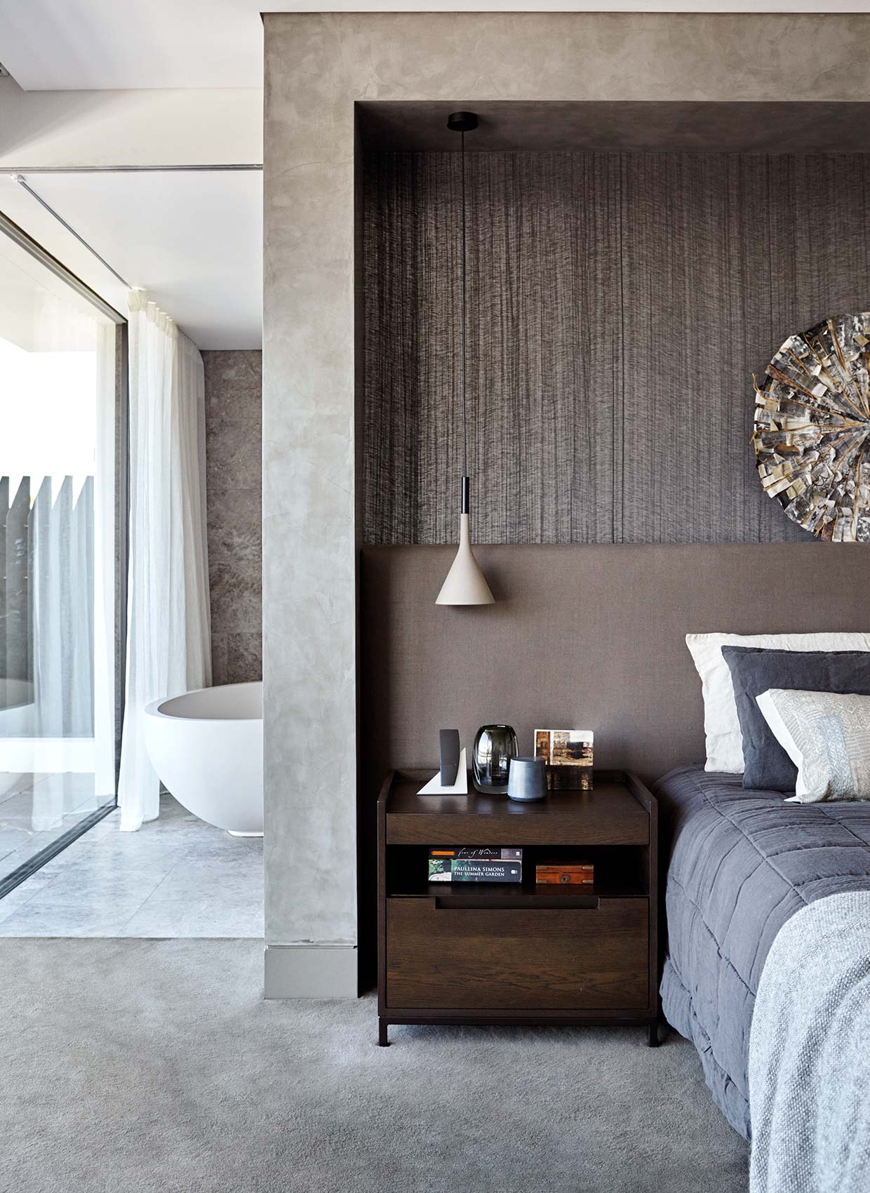 Hilltop Harbour family home interior design Sydney by Hare + Klein