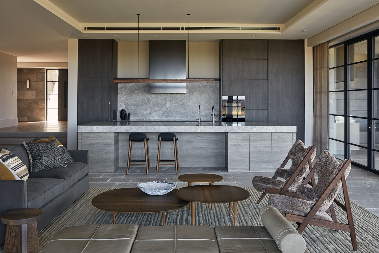 Mandemar residential interior design Southern Highlands by Hare + Klein