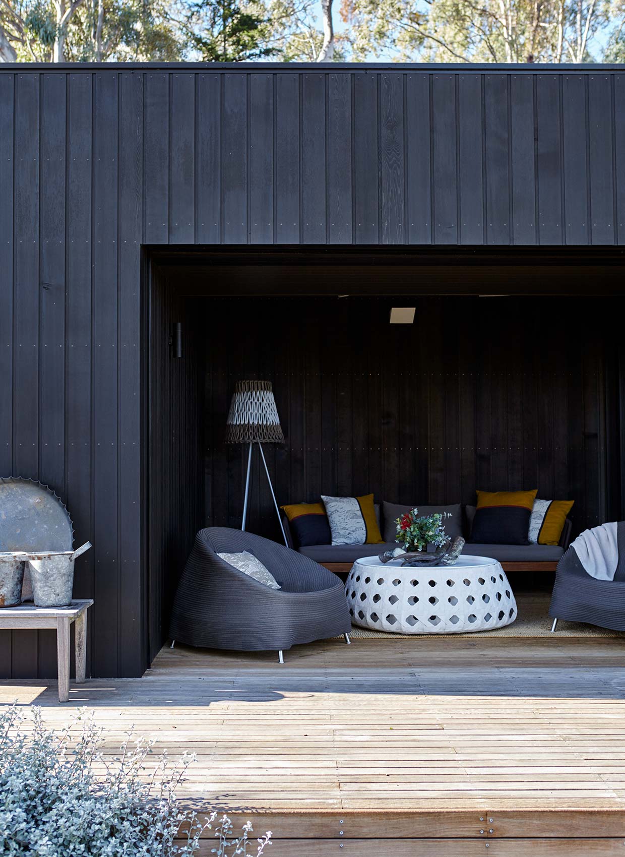 New England Modern country home interior design by Hare + Klein