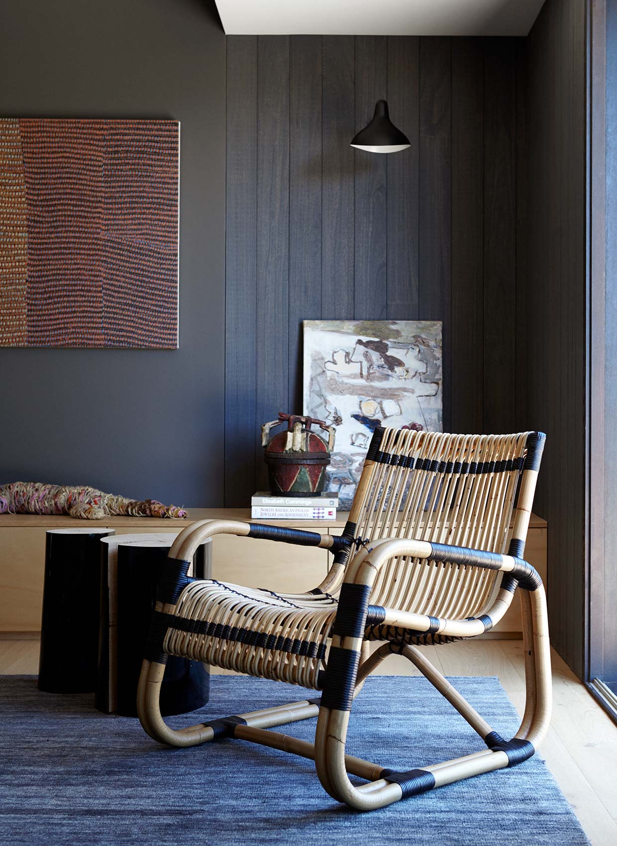 New England Modern country home interior design by Hare + Klein