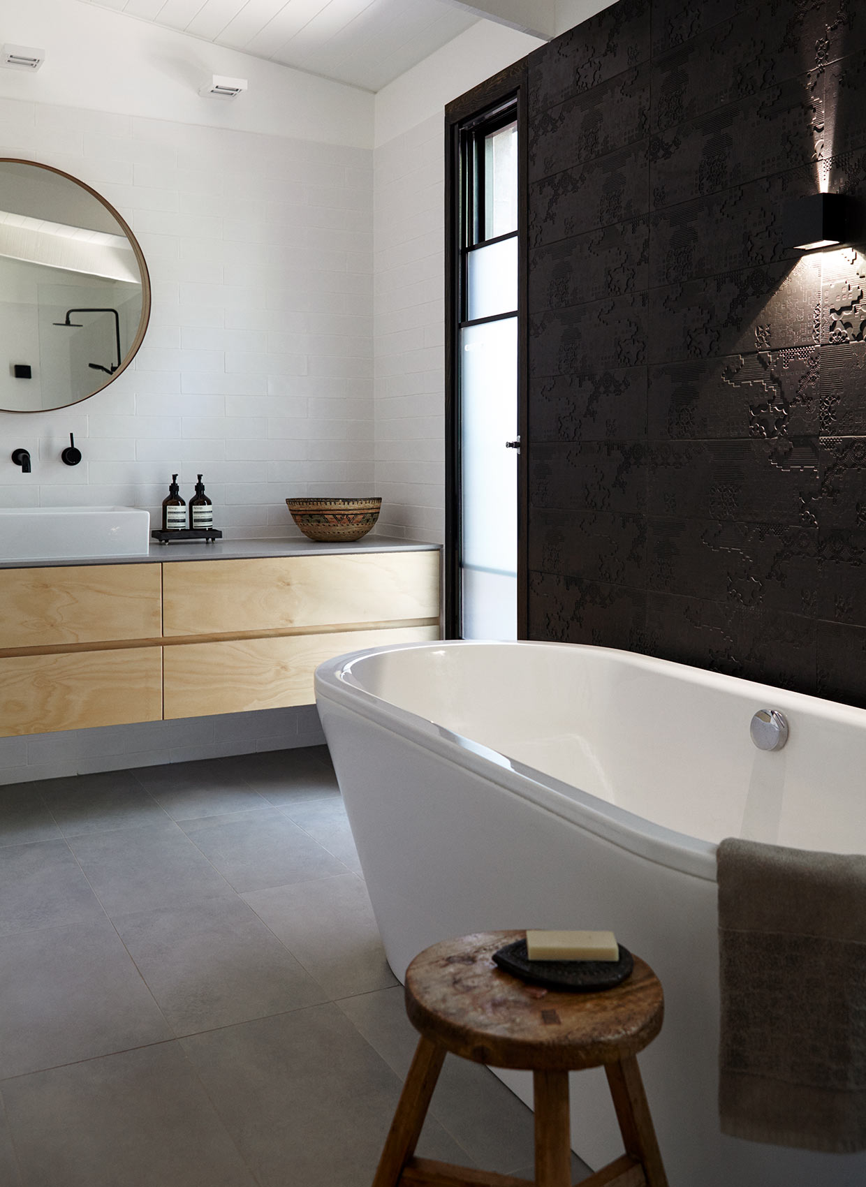 New England Modern country home interior design by Hare + Klein