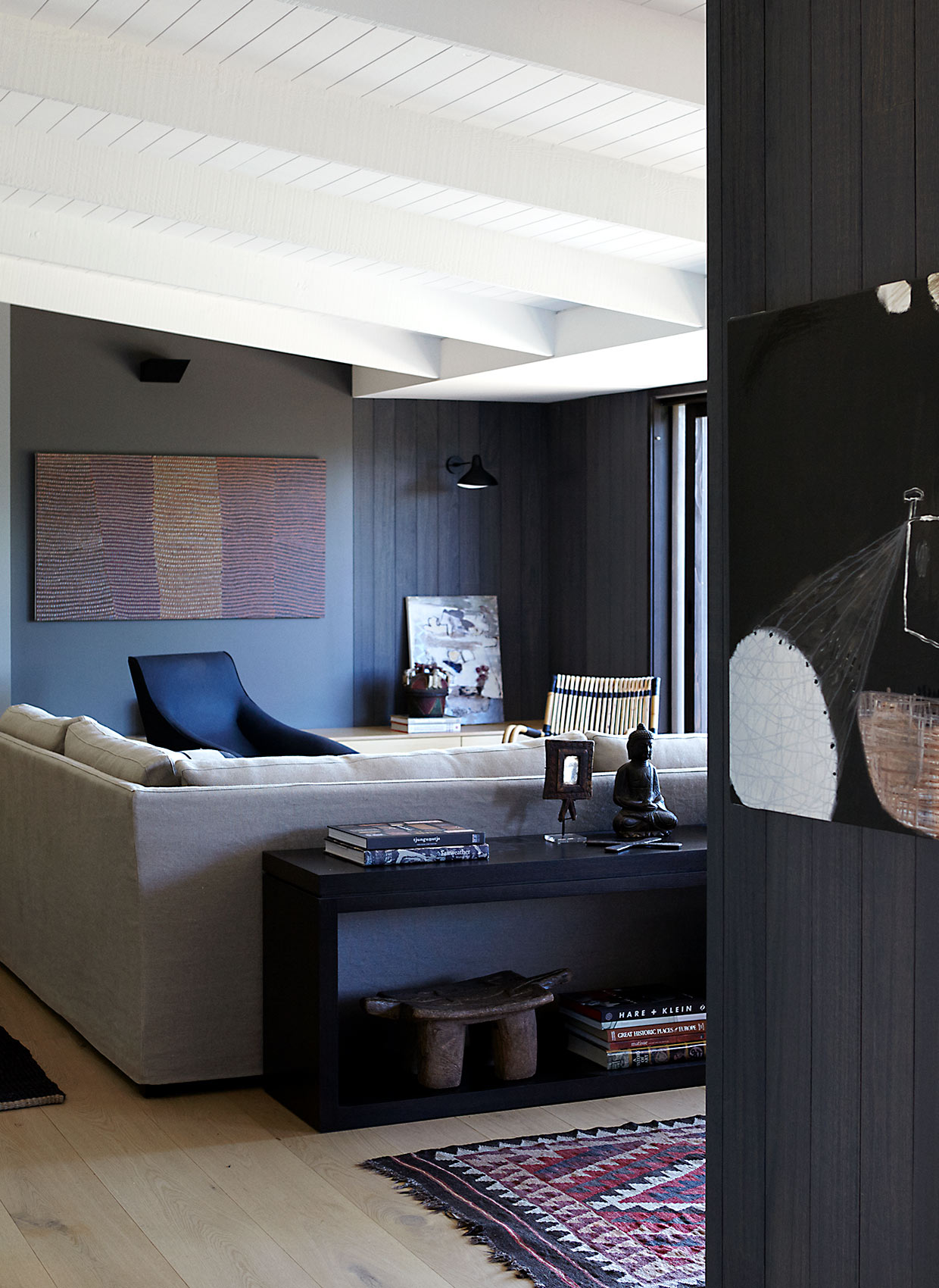 New England Modern country home interior design by Hare + Klein