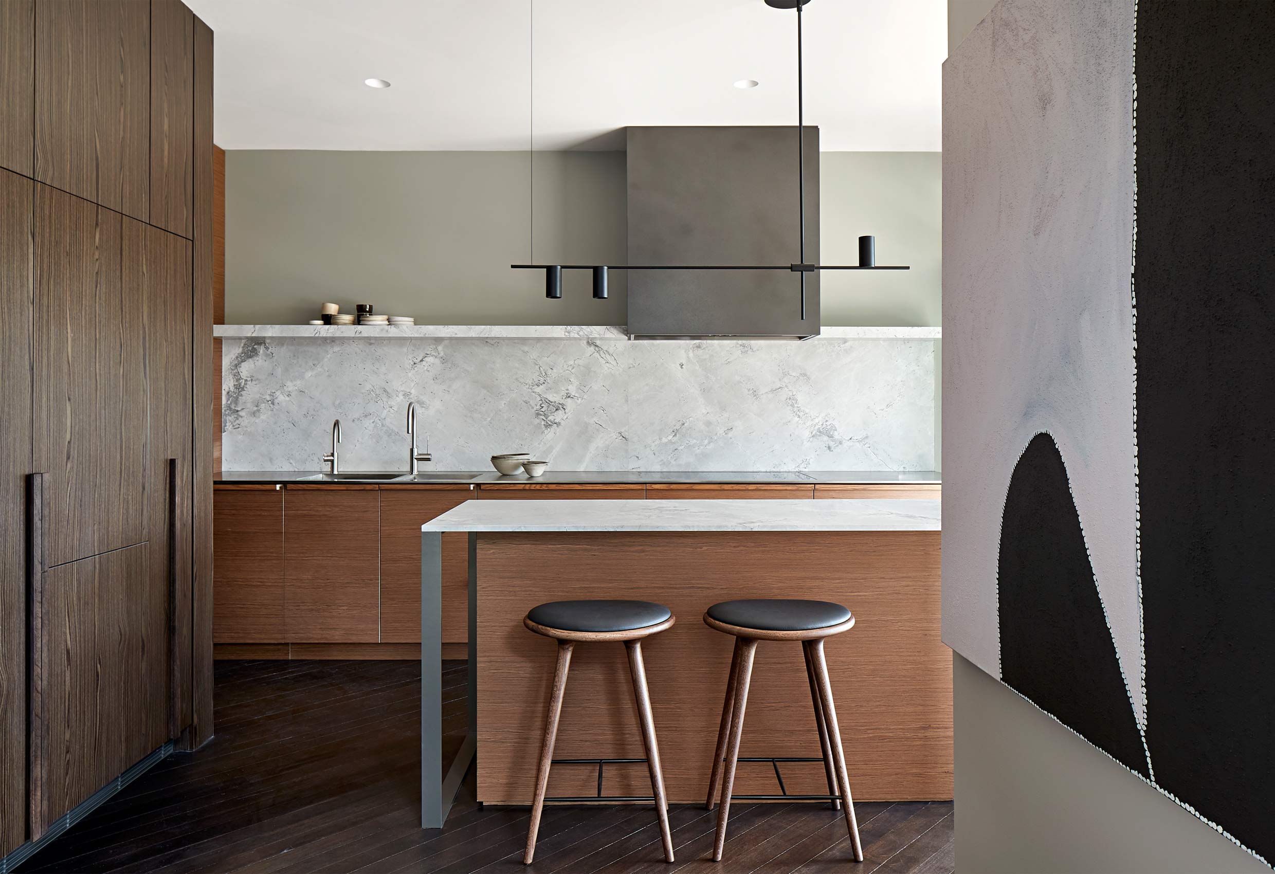 Palm Beach Revival mid-century home renovation interior by Hare + Klein