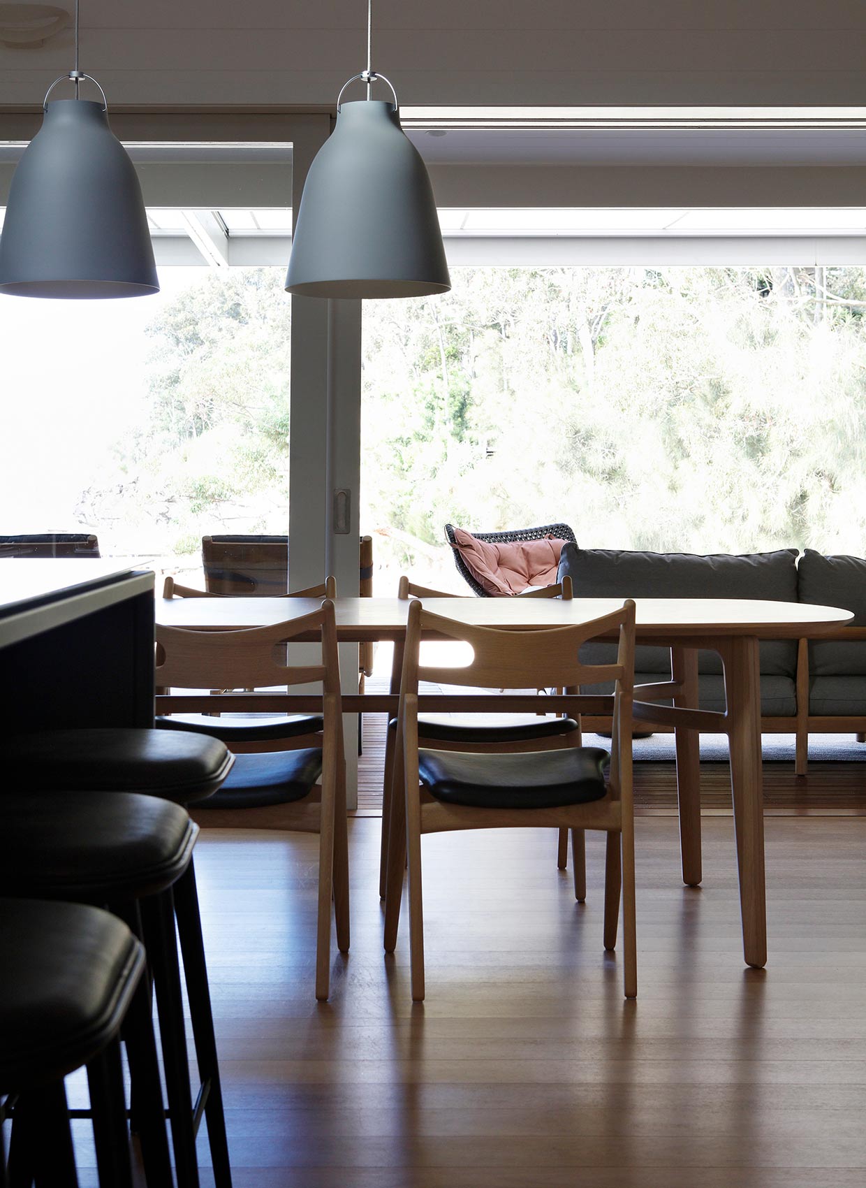 The Beach coastal holiday home interior by Hare + Klein