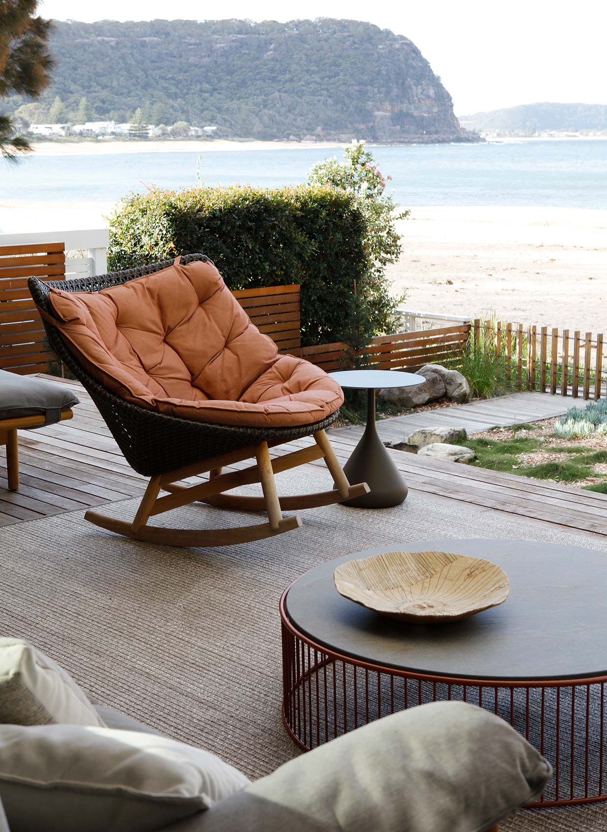 The Beach coastal holiday home interior by Hare + Klein