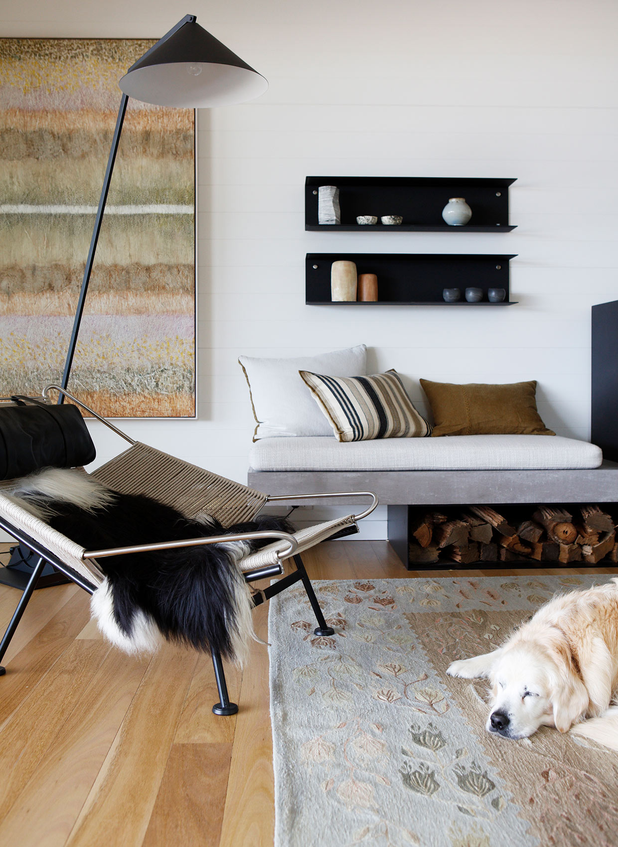 The Beach coastal holiday home interior by Hare + Klein