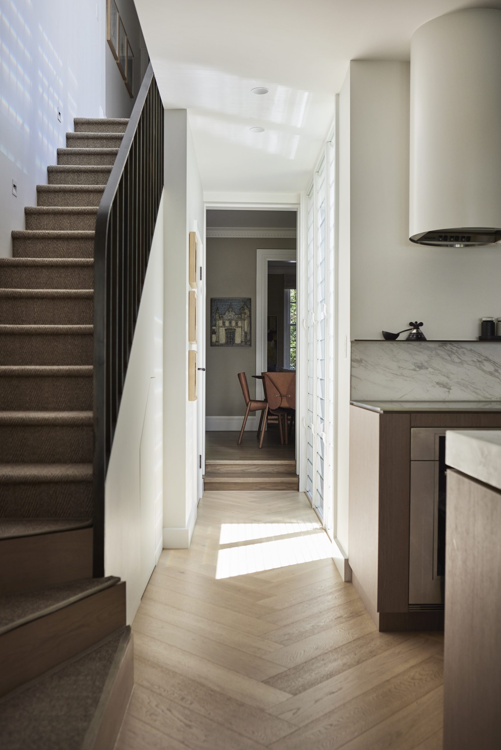 Woollahra Terrace bathroom with contemporary finishes by Hare + Klein