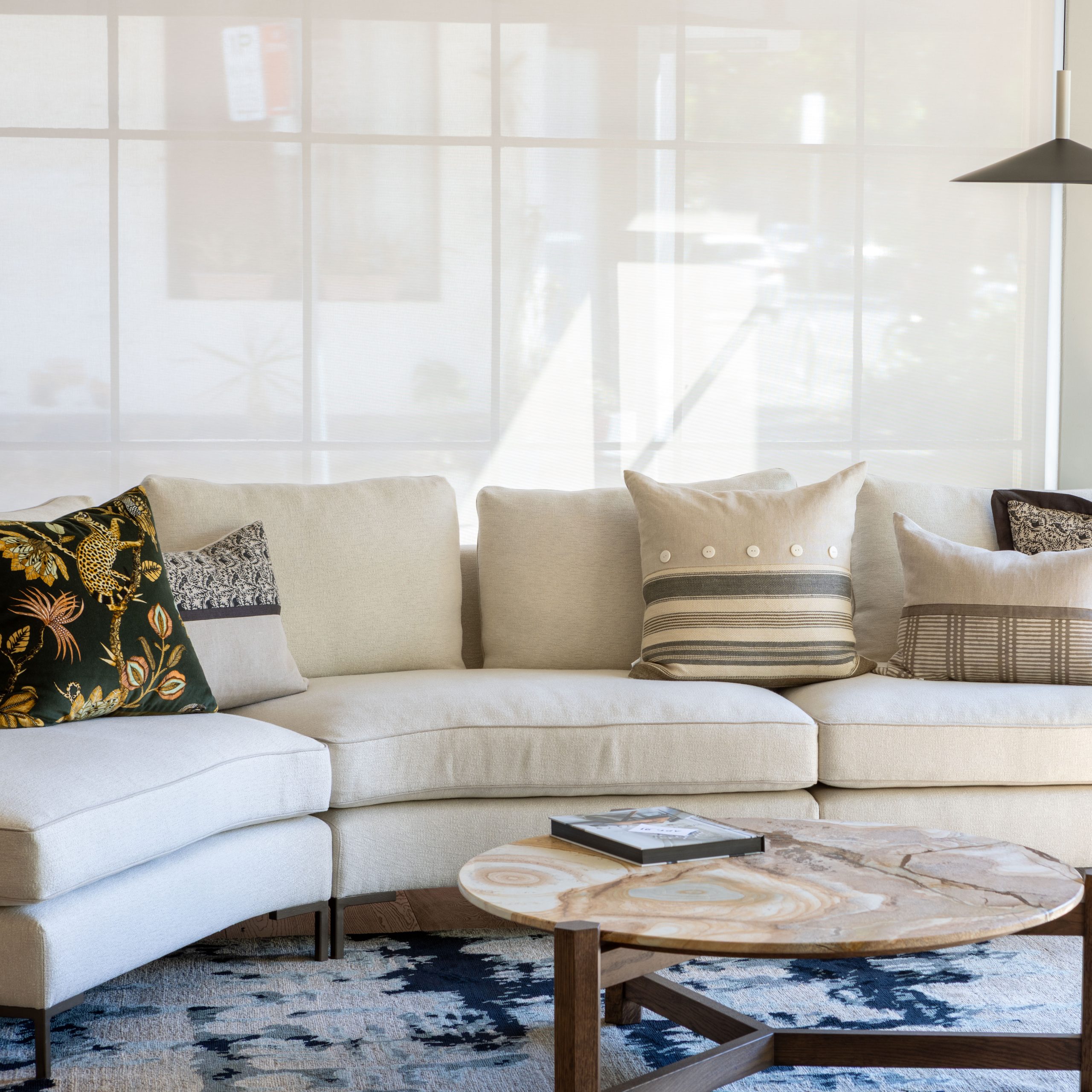 The Jen 2 Curved Modular Sofa